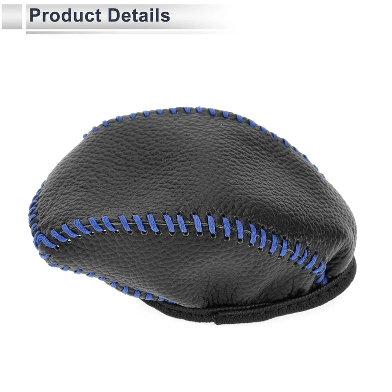 Toyota RAV4 (2019-2024) Pebbled Black Blue 1 Pc Gear Shift Knob Cover