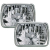 Mazda RX-7 FC3S 2 x Crystal Clear Lens Chrome Headlights (1986-1992)