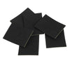 Car Black 38cm Non-Slip Steering Wheel Cover