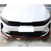 KIA K5 GT GT-Line 2020-2024 V2 Style Front Bumper Splitter Lip