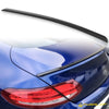 Mercedes-Benz W205 Coupe Black Boot Lip Spoiler (2015-2020)