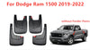 Dodge Ram 1500 4Pcs Splash Guards Mud Flaps (2019–2022)