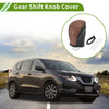 Nissan Rogue Brown Carbon Fiber Gear Shift Knob Cover (2017-2020)