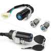 GY6 50cc Scooter Moped 5-Wire Ignition Switch Lock Set