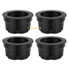 Suzuki Ozark 250 LT-F250 2x4 Front & Rear Wheel Caps (2002–2009,2012–2014)