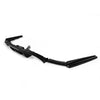 BMW M3 M4 Glossy Black Rear Bumper Diffuser Lip with Lights (2015-2020)