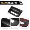 Toyota Tundra Carbon Fiber Air Vent Armrest AC Outlet Cover (2022-2024)