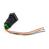 Toyota Black Plastic ON/OFF Push Button Foglight Switch Wiring Harness