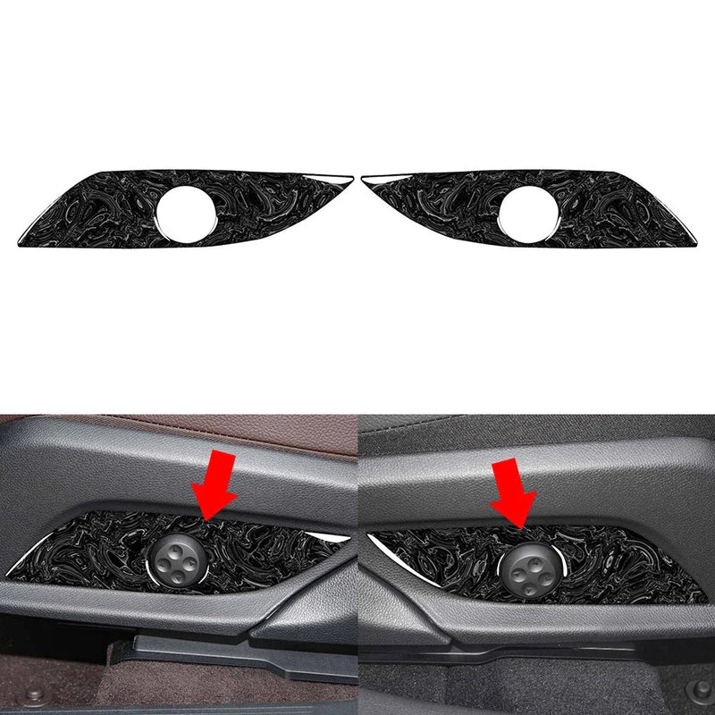 Benz C Class Marbling Interior Front Seat Side Panels (2015-2021)