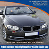 BMW E92 Dark Red Right Side Front Bumper Washer Nozzle Cover (2011-2013)