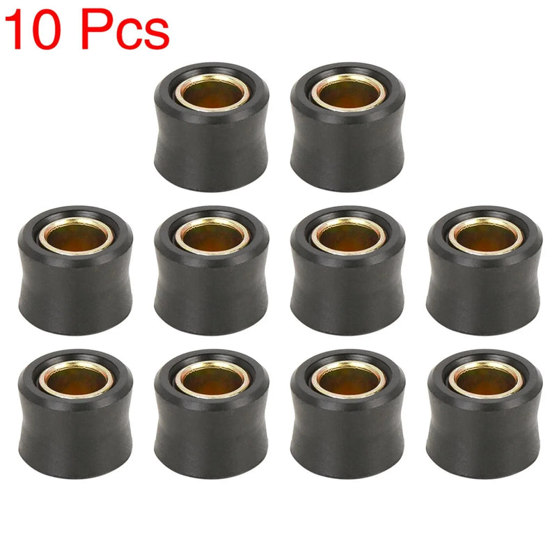 Motorbike 10 x 12mm Rear Shock Absorber Cushion Rubber Ring Bushing
