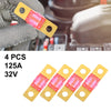 Automotive Marine Audio Video System Fuse / 4x125A 32V Bolt-on / AMI Fuse