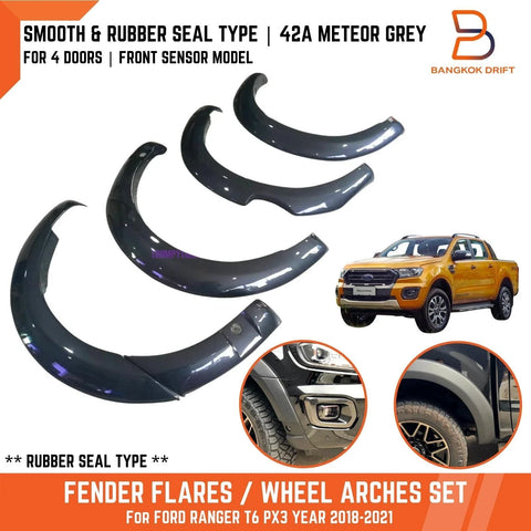 Ford Ranger PX3 Fender Flares  Meteor Grey (2018-2021)