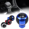 Car Manual Shifter with 3 Adapters Blue Round 5 Speed Gear Shift Knob