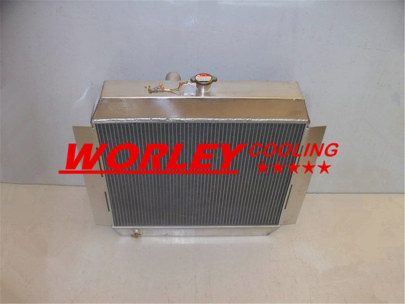 Chevy Bel Air L6 Aluminum Radiator (1951-1954)