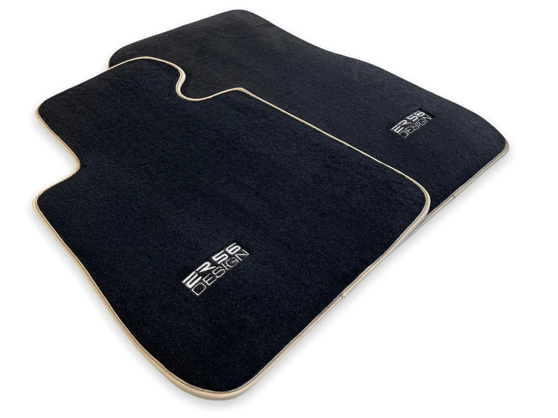 BMW Z4 Series E89 Black Beige Premium Floor Mats (2009-2016)