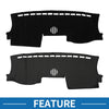 Ford Ranger 2024 Sun Protector Pad Black Dashboard Cover Mat