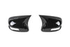 Honda Civic Glossy Black Ox Horn Rearview Mirror Lid Cover Trim (2012-2015)