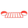 Jeep Wrangler JL Red Front Headlight & Grille Cover Trim (2018)