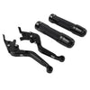 Yamaha MT-15 XSR155 Folding Black Brake Clutch Lever Grip Set (2018-2023)