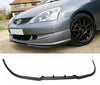 Honda Civic Front Bumper Lip 3 Pcs (2016-2021)
