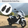 Motorcycle 2pcs / 7/8" 22mm / Motorcycle Bar Ends Plug Aluminum Alloy Black