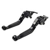 Kawasaki Z1000 ZX6R  Black Extendable Brake Clutch Levers (2007-2018)
