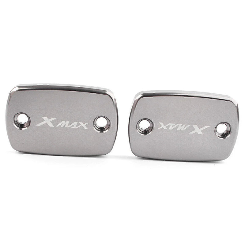 Yamaha X-MAX 300 Aluminum Front Fluid Reservoir Cover Caps (2017-2023)