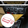 Jeep Wrangler JL (2018-2023) Pink Dashboard Control Panel Cover