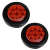 Car Truck Trailer Van Caravan 2" Round LED Side Marker Lights