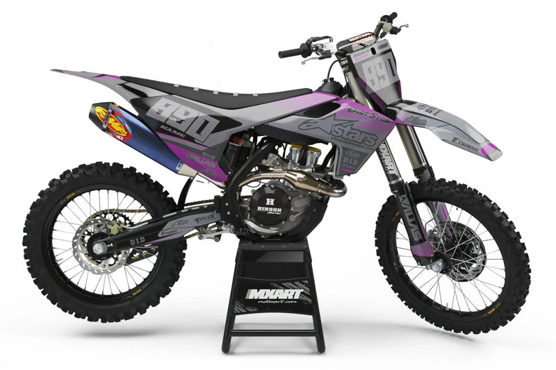 Husqvarna TC FC 125 250 450 Graphics Kit CARVE Decals (2014-2015)