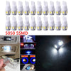 Car () 20 x White T10 Wedge Canbus ERROR FREE LED Light Bulbs