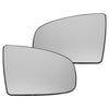 BMW X5 E70, X6 E71 L & R Side Mirror Glass w/ Wiring (2007-2014)