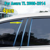 Acura TL 4 x Window Pillar Posts Door Trim Cover (2009–2014)