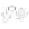 Relaxn Mako Series Concealed Mount Boat Combo 30° S/S Rod/Drink Holder