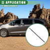 Toyota Sienna Front Left Door Window Belt Weatherstrip (2011–2020)