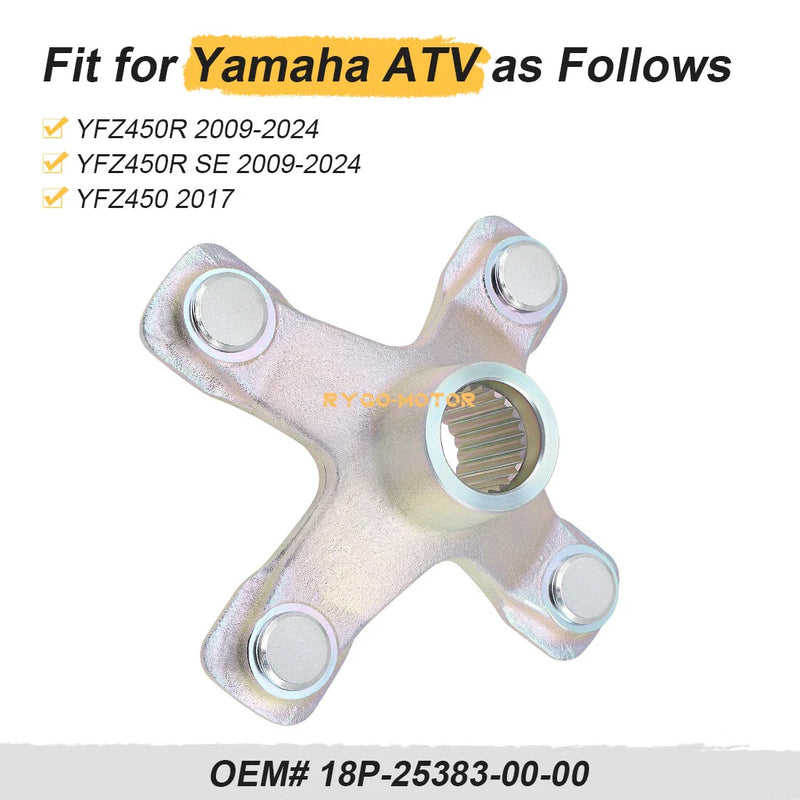 Yamaha YFZ450R Rear Wheel Hub (2009–2024)