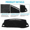 Toyota Corolla Hatch 2014-2018 Black Dash Mat Cover