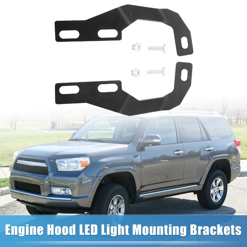 Toyota 4Runner 1 Set Hood LED Light Mount Bracket Kit (2010–2022)