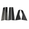 Honda Accord 6Pcs Carbon Fiber Look Door Window Trim Covers (2018-2021)