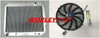 Plymouth Fury V8 3 Row Aluminum Radiator & Fan (1967-1970)