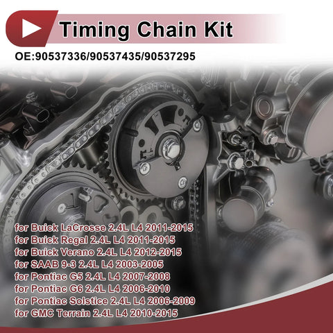 Buick LaCrosse, Verano, Regal & Chevrolet Timing Chain Kit (2010-2017)