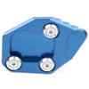 Honda CBR600RR CNC Blue Kickstand Extension Pad (2007-2015)
