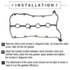 Kia Spectra 1.8L Valve Cover Gasket (2000-2004)
