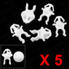 Honda Hood Prop Rod Support Rivet Clips 14 x 11mm White 5 x