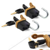 Caterpillar CAT Fuel Cap Cover Lock & Padlock with 2 Keys