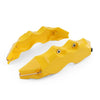Universal Cars Large 3D Style Yellow Disc Brake Caliper Covers Set