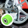 Motorcycle 8mm Drive Chain Pulley Roller Slider Tensioner Rubber Wheel