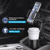 Cell Phone GPS Mount 2-in-1 Universal Adjustable Car Cup Holder Stand