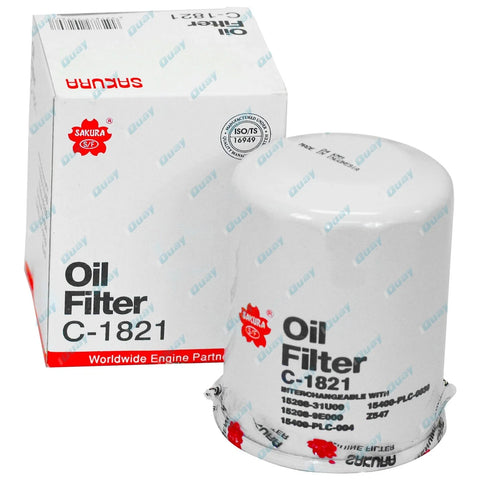 Nissan Patrol GU Y61 1997-01 6cyl TB45E 4.5L 4479cc Petrol Engine Oil Filter